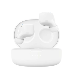 Écouteurs Bluetooth Sans fil Belkin SoundForm Bolt AUC009BTWH - Blanc — Belkin · Smarty Paris 18e